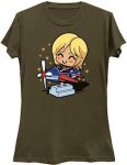 Captain Marvel Learning To Fly T-Shirt