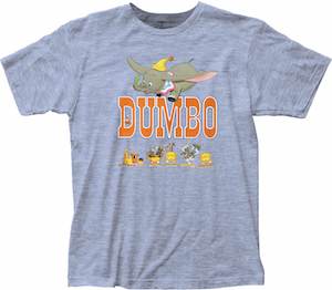 Dumbo And A Train T-Shirt