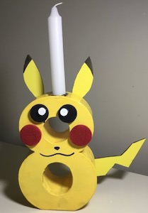 Pikachu Birthday Candle