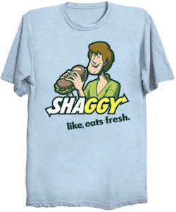 Shaggy Eating A Sandwich T-Shirt