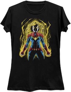 The Power Of Captain Marvel T-Shirt