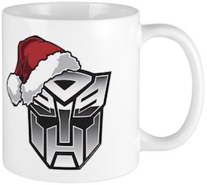 Autobot Christmas Mug