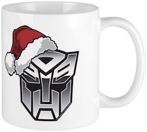 Transformers Autobot Christmas Mug