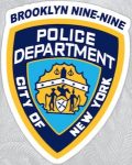 Brooklyn Nine-Nine Police Department Badge Sticker