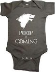 Game of Thrones Poop Is Coming Baby Bodysuit