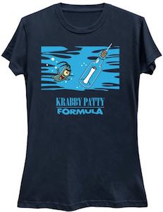 Krabby Patty Formula T-Shirt with Plankton