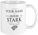 Game of Thrones Personalized House Stark Mug