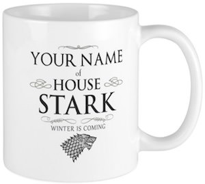 Personalized House Stark Mug