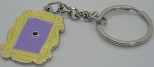 Peephole Frame Key Chain