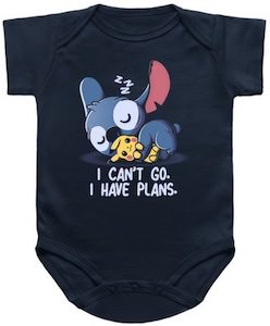 Stitch Has Plans Baby Bodysuit