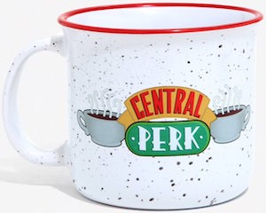 Friends Enamel Central Perk Mug