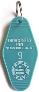 Gilmore girls Dragonfly Inn Room Key Chain