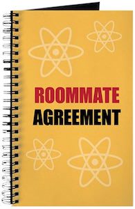 Roommate Agreement Notebook