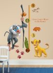 The Lion King Wall Decal Growth Chart