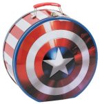 Captain America Tin Shield Lunch Box