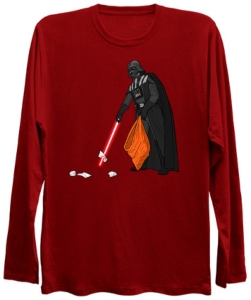 Star Wars Darth Vader Litter Long Sleeve Shirt