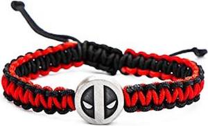 Marvel Deadpool Cord Bracelet