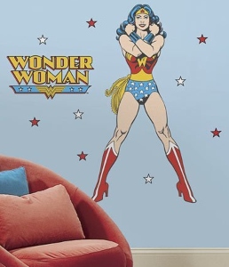 Wonder Woman Large Wall Decal
