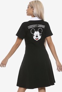 Disney Black Mickey Mouse Dress