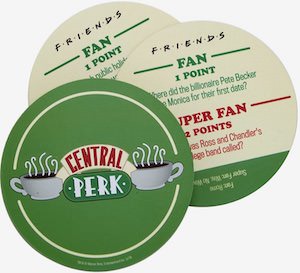 Friends Central Perk Coaster Trivia