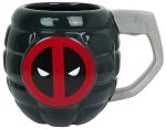 Deadpool Grenade Sculpted Mug