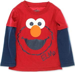 Elmo Long Sleeve Toddler Shirt