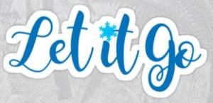 Frozen Let It Go Sticker Decal