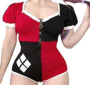 Harley Quinn Costume Romper
