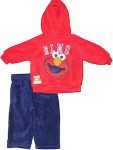 Sesame Street Infant Fleece Elmo Hoodie And Pants