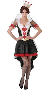 Alice in Wonderland Queen Of Hearts Costume