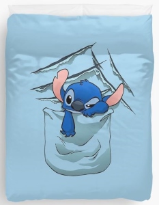 Stitch In Pocket Duvet Cover