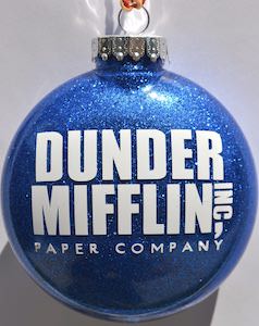 Dunder Mifflin Christmas Ornament