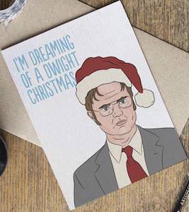 Dwight Schrute Christmas Card