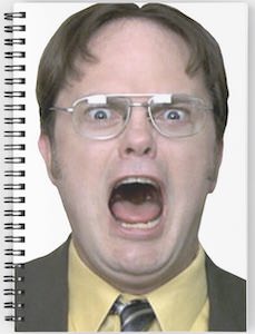 The Office Dwight Schrute Notebook