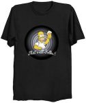 The Simpsons Homer Simpson That's All Folks! T-Shirt