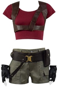 Jumanji Ruby Roundhouse Costume