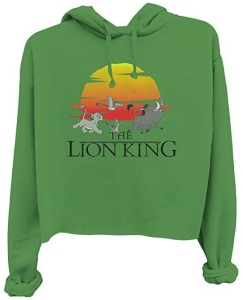 The Lion King Crop Hoodie