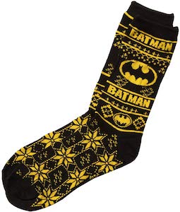 DC Comics Batman Christmas Socks