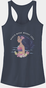 Moana Beach More Worry Less Tank Top