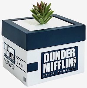 The Office Dunder Mifflin Planter