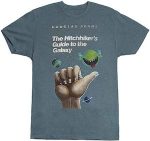 Hitchhiker's Guide To The Galaxy Hand T-Shirt