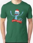 Rick and Morty Mr. Meeseeks Christmas T-Shirt