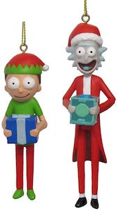 Rick And Morty Festive Ornaments