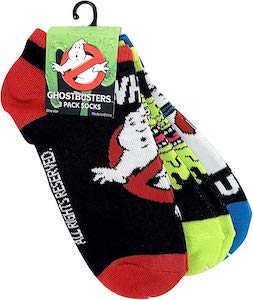 3 Pairs Of Ghostbusters Socks