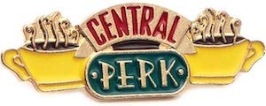 Central Perk Logo Pin