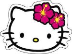 Hello Kitty WIth Flowers Stickers