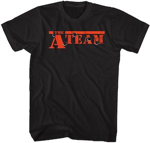 The A-Team Bullet Hole Logo T-Shirt