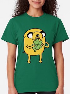 Adventure Time Jake St Patrick’s Day T-Shirt