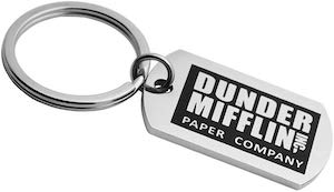 Dunder Mifflin Key Chain