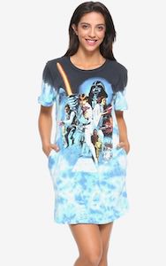 Star Wars Movie T-Shirt Style Dress